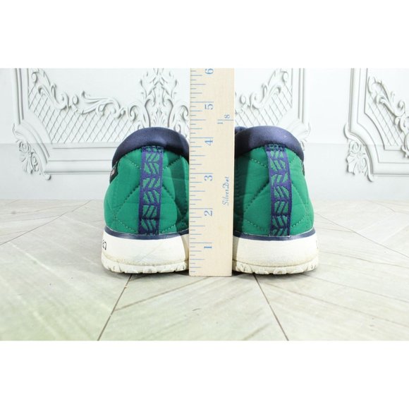 LL Bean Gray Nylon Mesh Cozy Fleece Ultralight PrimaLoft Slippers 10 M - Picture 8 of 9